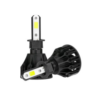 T5 Series Fan Cooling 50W 5000LM LED Light Bulbs High Low Beam Conversion Kit โ H13