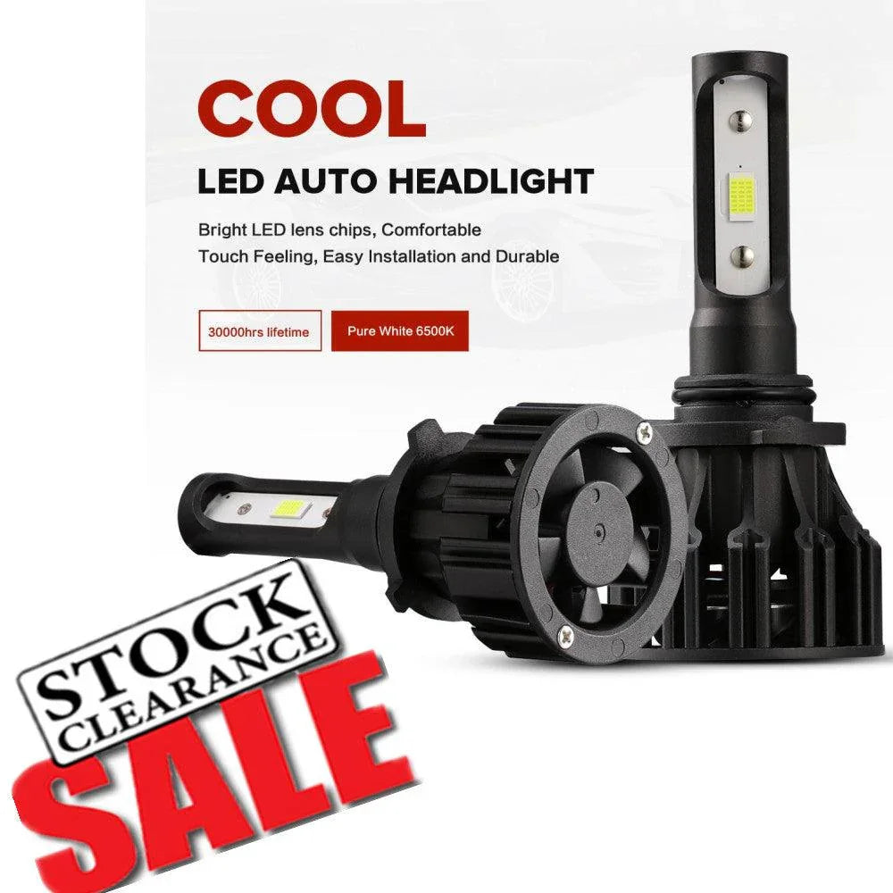 T5 Series Fan Cooling 50W 5000LM LED Light Bulbs High Low Beam Conversion Kit — H13 - Image 2
