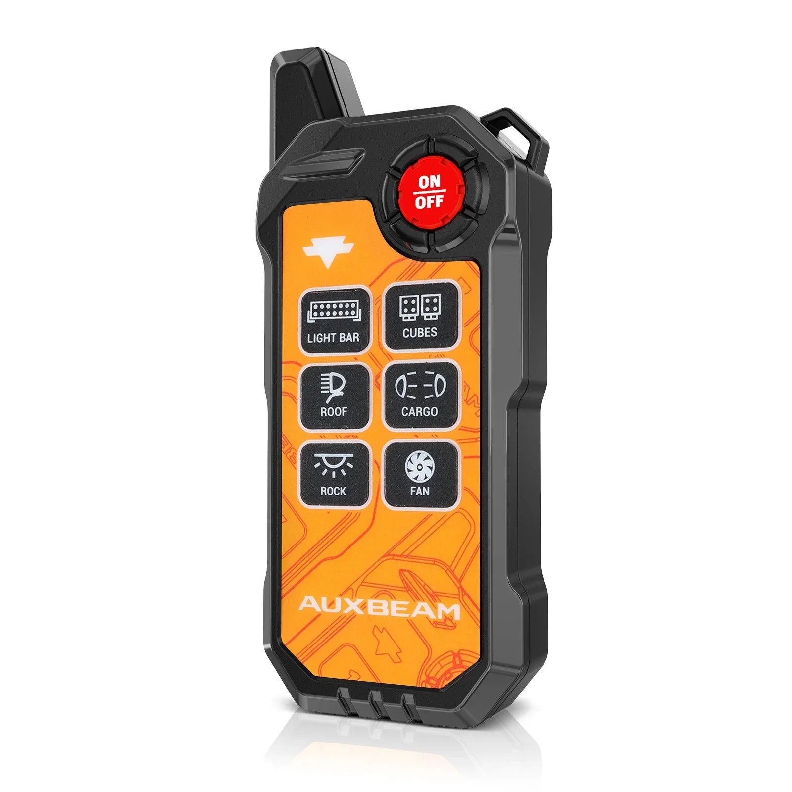 6 Gang Wireless Remote Control Only for AS-600 Switch Panel — 1 PCS