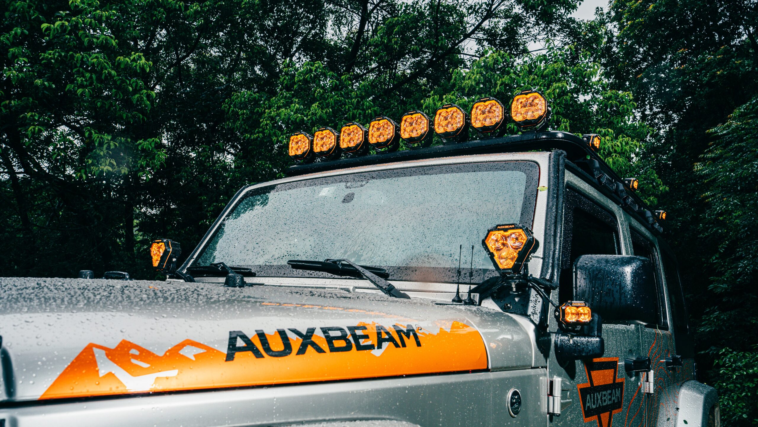 MASTER-T Series 5" Combo Beam Off-Road Lights with Dynamic Start-Up Amber Backlight - Image 5