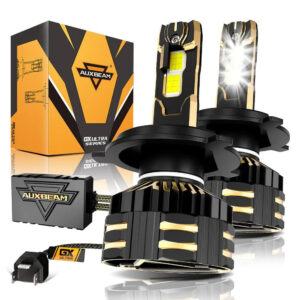 ๐H4 LED Headlight Bulbs 240W 40000LM GX-ULTRA Series 6500K Cool White | 2 Bulbs โ H4 / - / -