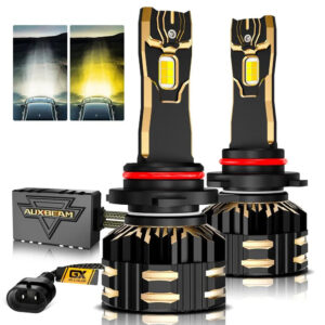 9012/HIR2 LED Headlight Bulbs 110W 25000LM GX Bi-Color Series High Power & Brightness Dual Color Switchback | 2 Bulbs — 9012/HIR2 / -