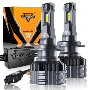 H7 LED Headlight Bulbs 110W 24000LM F22 Series High Brightness 6500K Cool White | 2 Bulbs — H7 / -