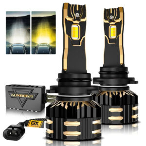 9006/HB4 LED Bulb Fog Lights/Low Beam Lights 110W 25000LM GX Bi-Color Series High Power & Brightness Dual Color Switchback | 2 Bulbs — 9006/HB4 / -