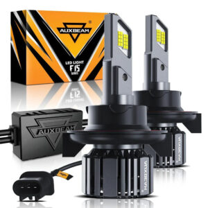 H13/9008 LED Headlight Bulbs 90W 20000LM F15 Series 20% Smaller Size 6500K Cool White | 2 Bulbs — H13/9008 / -