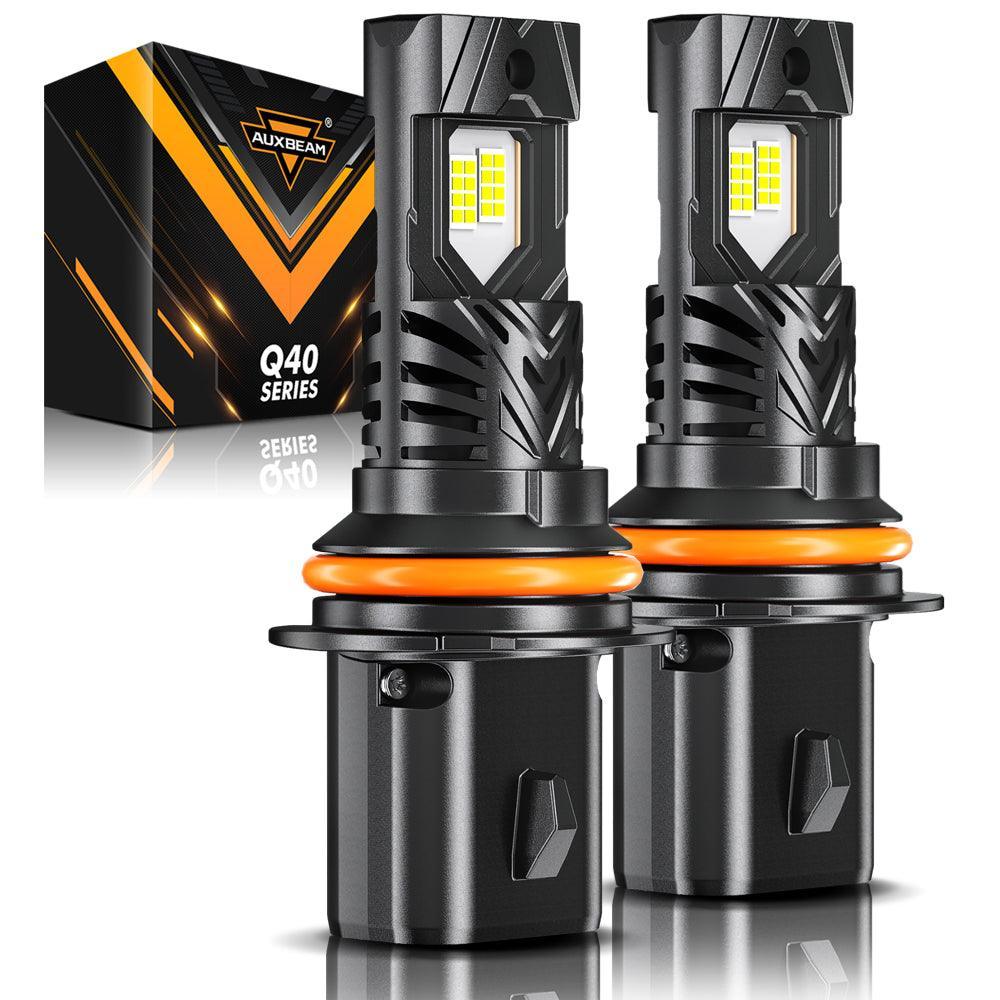 ๐9007/HB5 LED Headlight Bulbs Q40 Series Ultra-High Brightness 120W 30000LM 6500K Cool White | 2 Bulbs โ 9007/HB5 / -