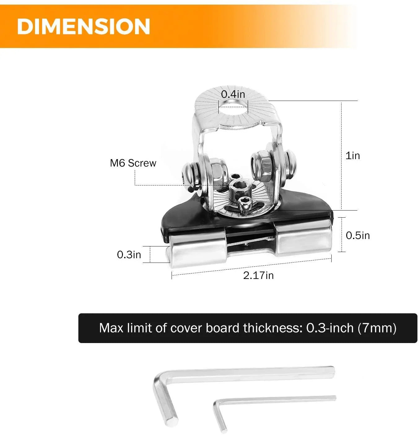 Universal LED Light Bar Mounting Brackets Adjustable Pillar Hood for Offroad Jeep SUV Truck - Image 2