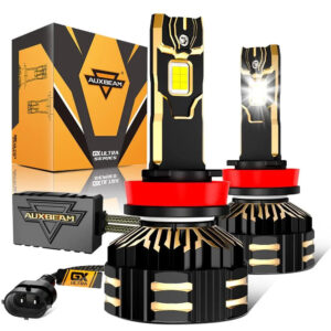 ๐H11/H9/H8/H16JP LED Headlight Bulbs 240W 40000LM GX-ULTRA Series 6500K Cool White | 2 Bulbs โ H11/H9/H8 / -