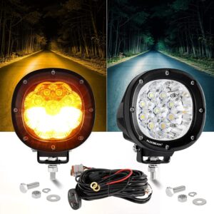 P4 Series | 4 Inch 90W 9000LM 6 Modes LED Pods Driving Lights — 2Pcs LED Driving Lights