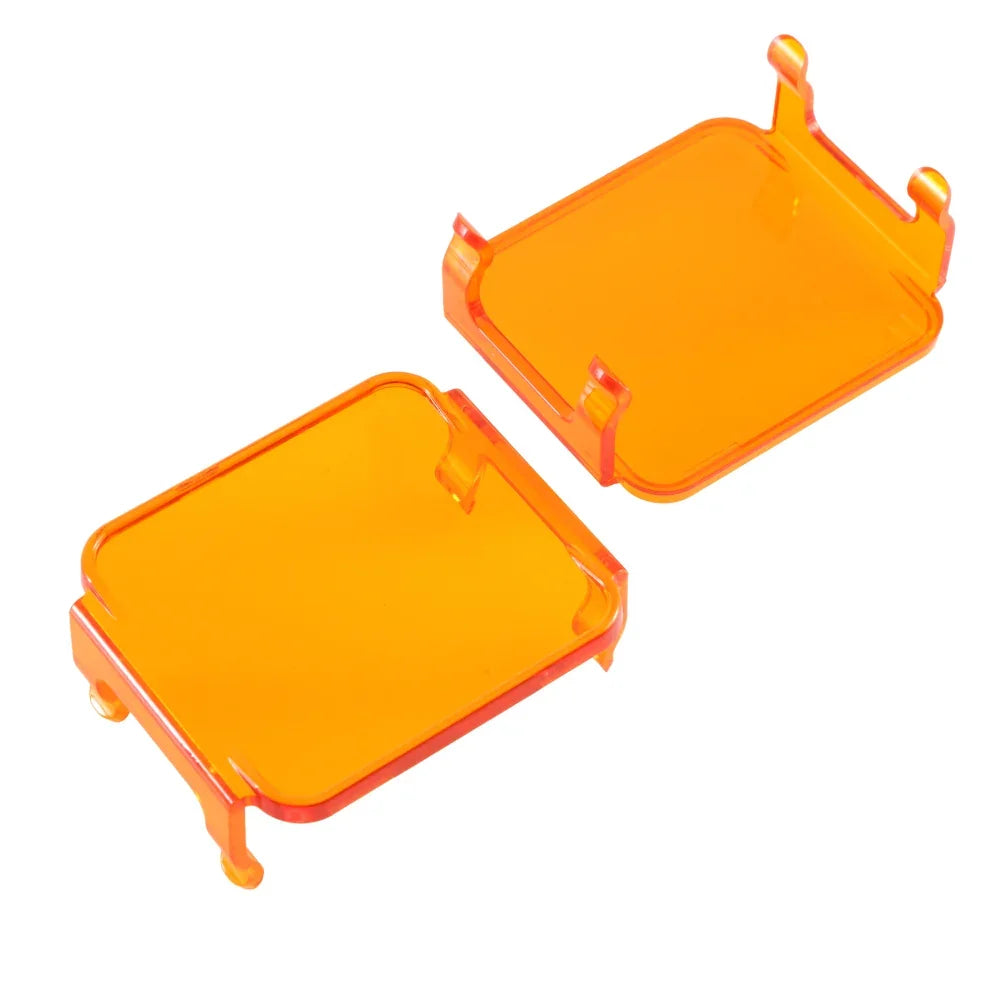 FA Series 3 Inch LED Pod Lights Dark Amber Cover Light Shield Cover
