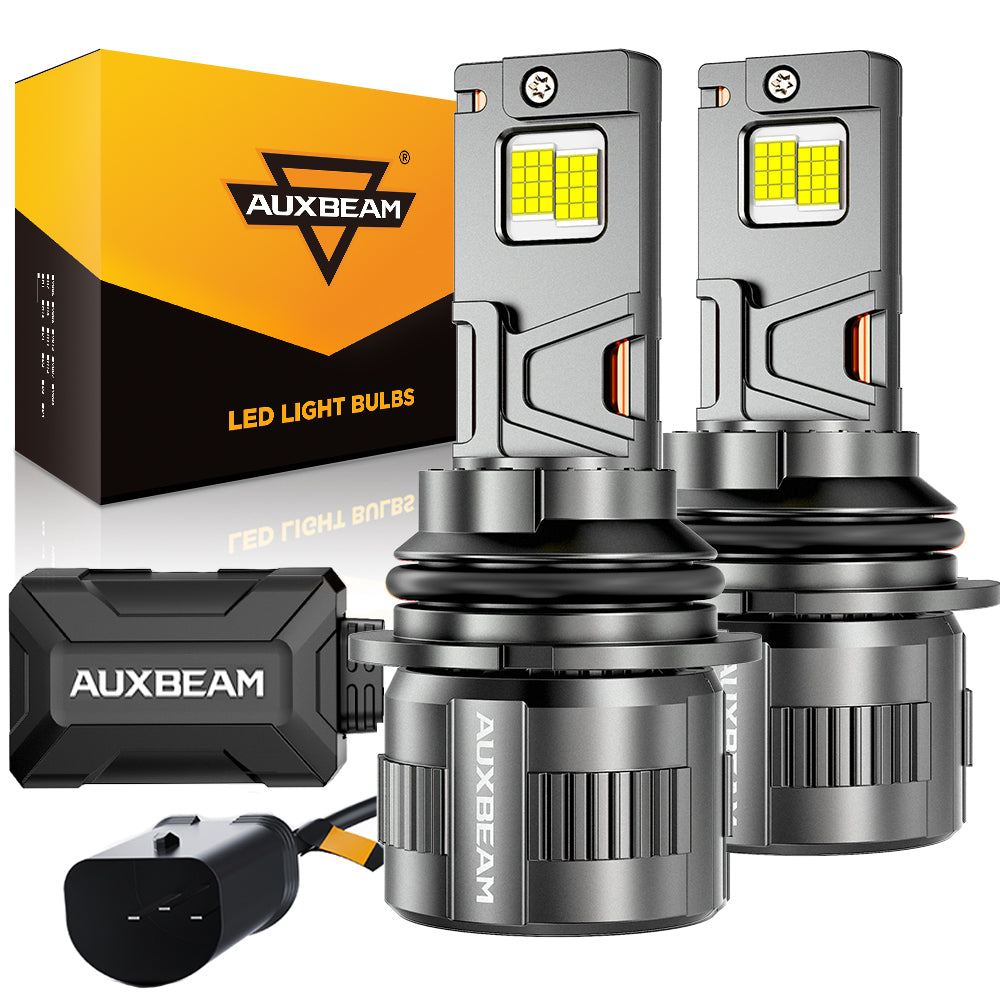 ๐9004/HB1 LED Headlight Bulbs 130W 32000LM F35 Series Dual Compatibility 12V/24V 6500K Cool White | 2 Bulbs โ 9004/HB1 / -