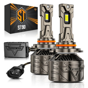 9005/HB3 LED Headlight Bulbs 180W 35000LM ST90 Series High Power 6500K Cool White | 2 Bulbs — 9005/HB3 / -