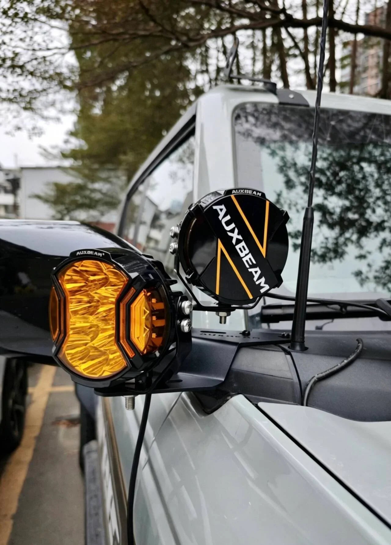 (2pcs/set) Dual A-Pillar Pods Light Mount Brackets for Ford Bronco 2021-2025 - Image 3