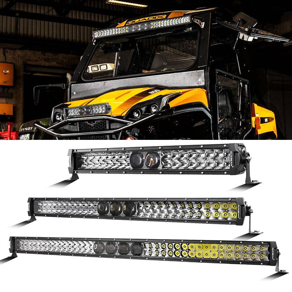 5D-PRO Series LED Light Bar with 5D Projectors for ATV UTV — 32"
