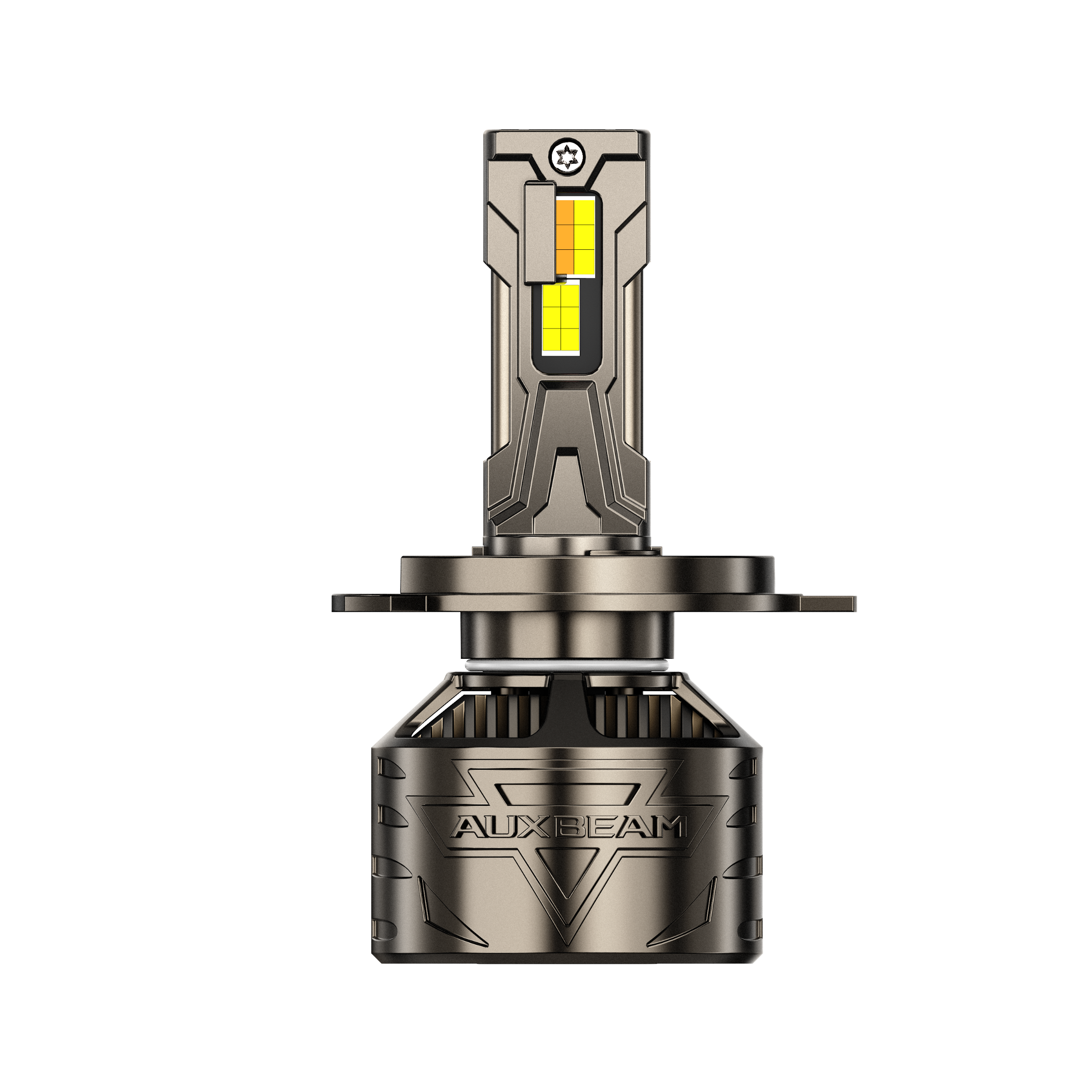 πH4 LED Headlight Bulbs 120W 25000LM CT60 Series,, with App Control Via Bluetooth & Dual Color Switchback β Cost-Effective Choice | 2 Bulbs β H4 / - / - - Image 2