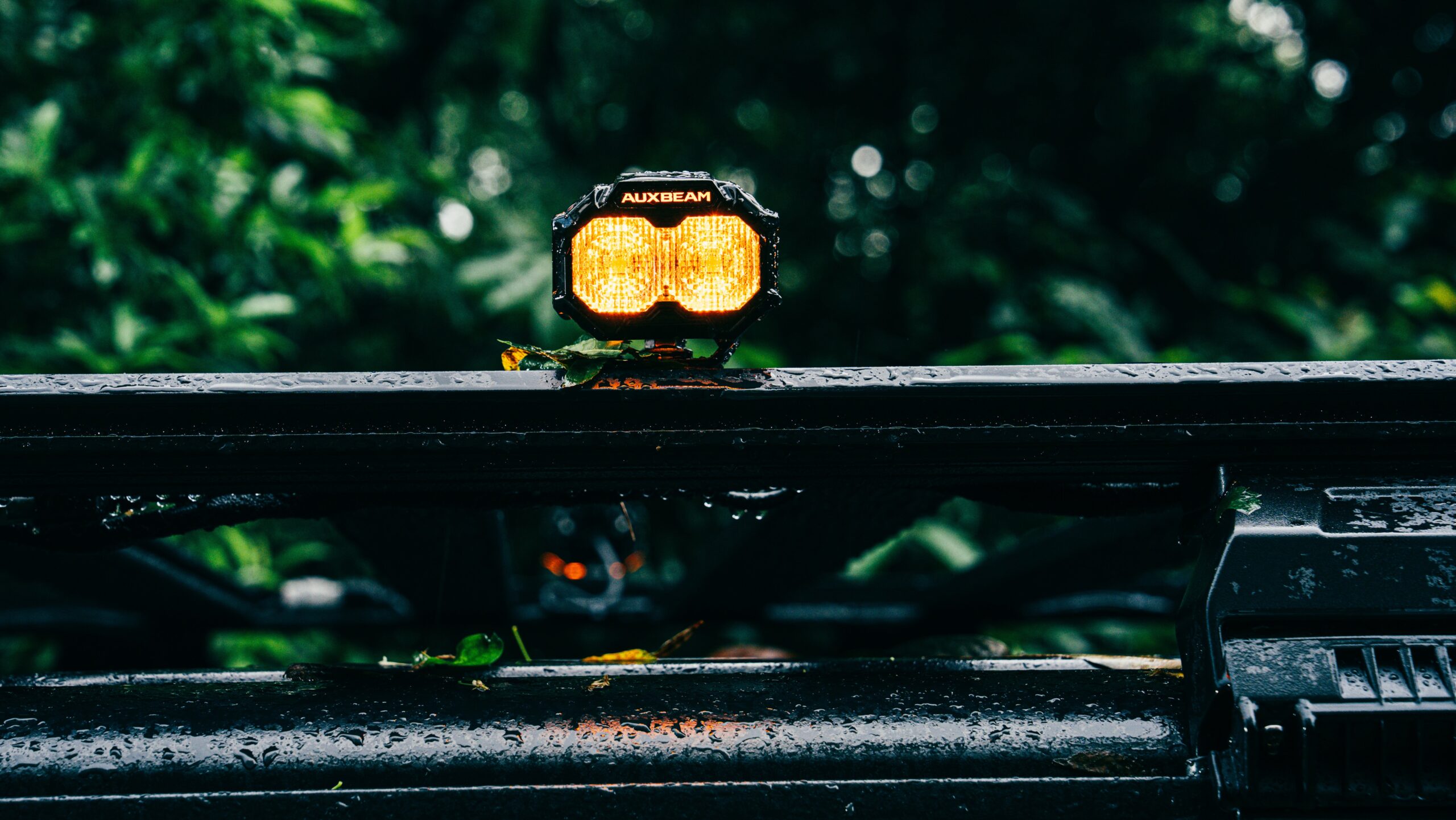 MASTER-T Series 3" Flood Beam Off-Road Lights with Amber Backlight — 2Pcs Pod Light / Without Black Covers - Image 4