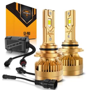 🆕9006/HB4 LED Headlight Bulbs S3 Pro Series Dual Decoder CAN-BUS Error Free 12V 120W 24000LM 6500K Cool White | 2 Bulbs — 9006/HB4 / 2pcs