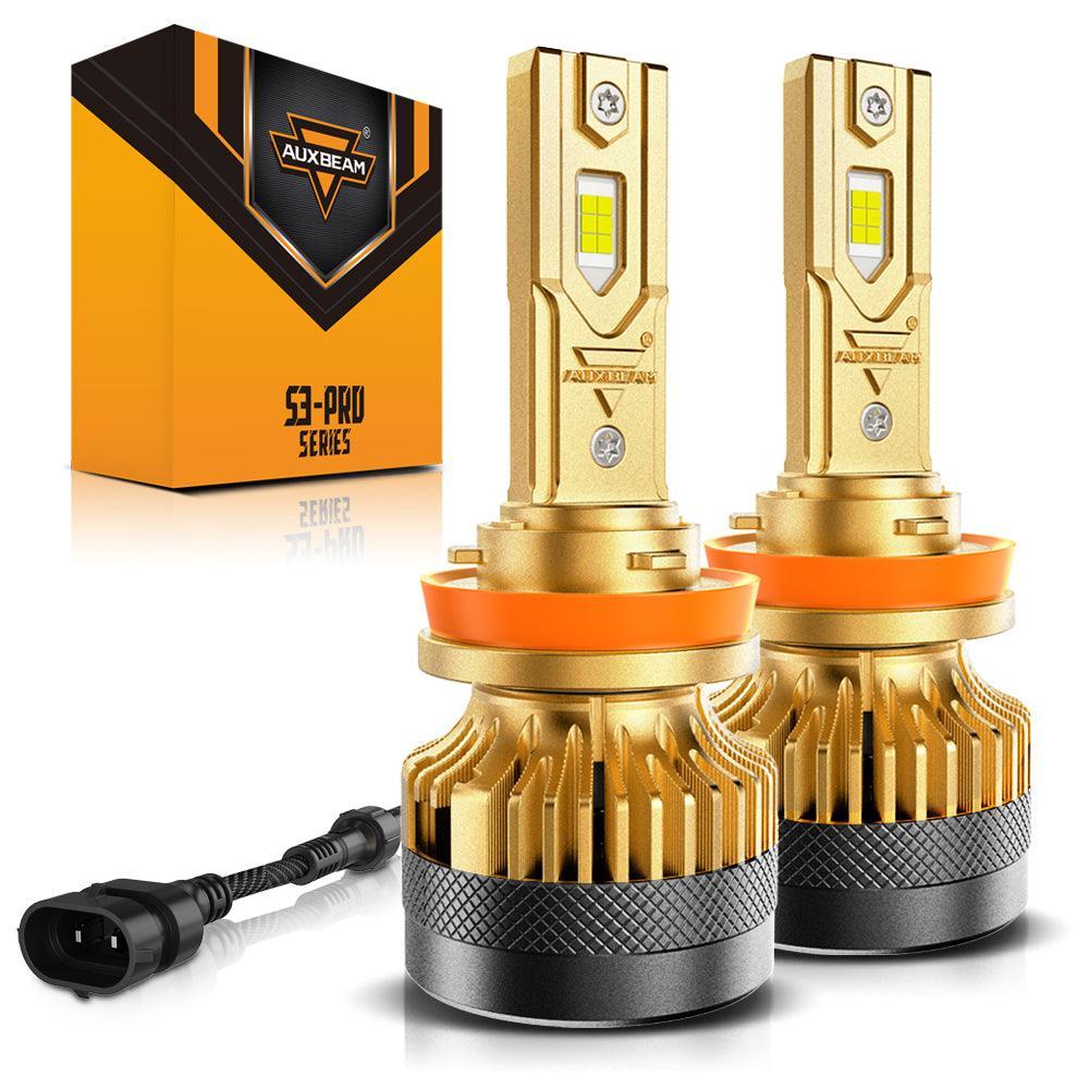 ๐High Power S3 Pro Series 24V 24000LM 120W LED Headlight Bulbs 6500K Cool White โ (2pcs) H4/HB2/9003
