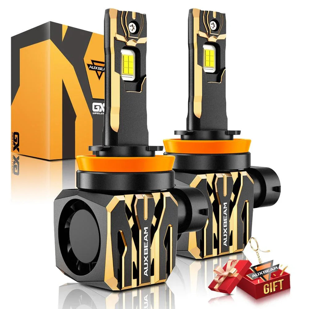๐GX Plug&Play Series 30000LM 120W LED Headlight Bulbs 6500K Cool White