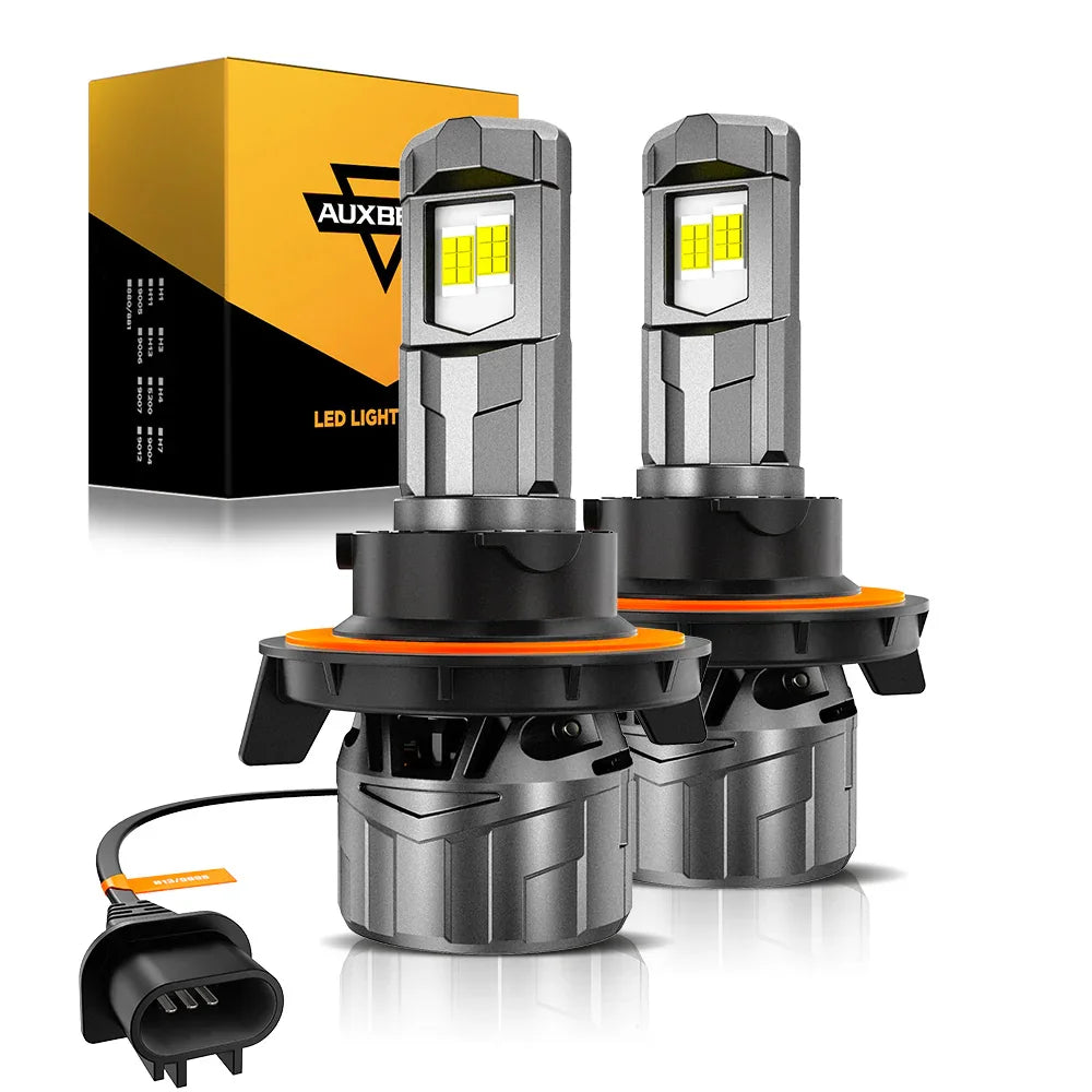 ๐H13/9008 LED Headlight Bulbs 100W 22000LM F18 Series 1:1 Mini Size 6500K Cool White | 2 Bulbs โ H13/9008 / -