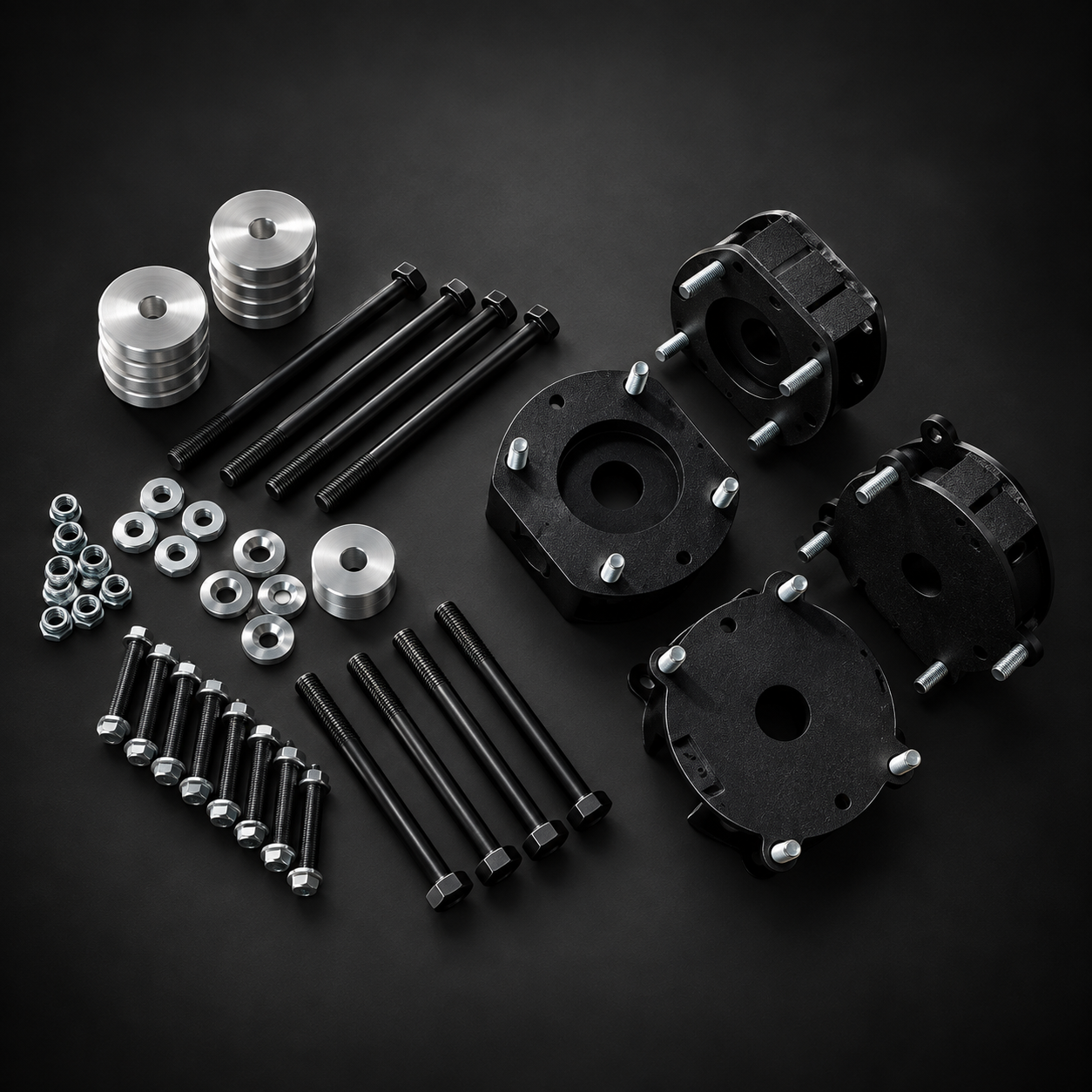 MBD4x4 2.5-inch steel-spring lift kit for Porsche Cayenne 955/957