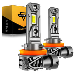 ๐H11/H9/H8 LED Headlight Bulb 90W 22000LM Q26S Series 1:1 Same OEM Size 6500K Cool White | 2 Bulbs โ H11/H9/H8 / -