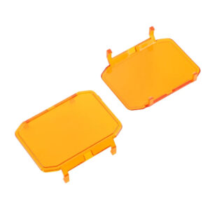 R4 Series 4 Inch LED Pod Lights Dark Amber Cover Light Shield Cover