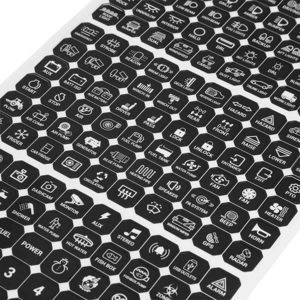 160 Universal Stickers for AS Series Switch Panel - Image 4