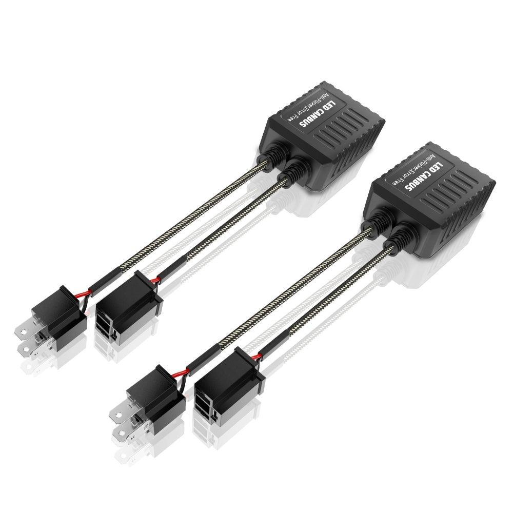H4/9003 C20-Model Decoder-Pro Enhanced Led Headlight Bulbs Canbus Decoder Harness Resistor Conversion Kit 2pcs/set - Image 2