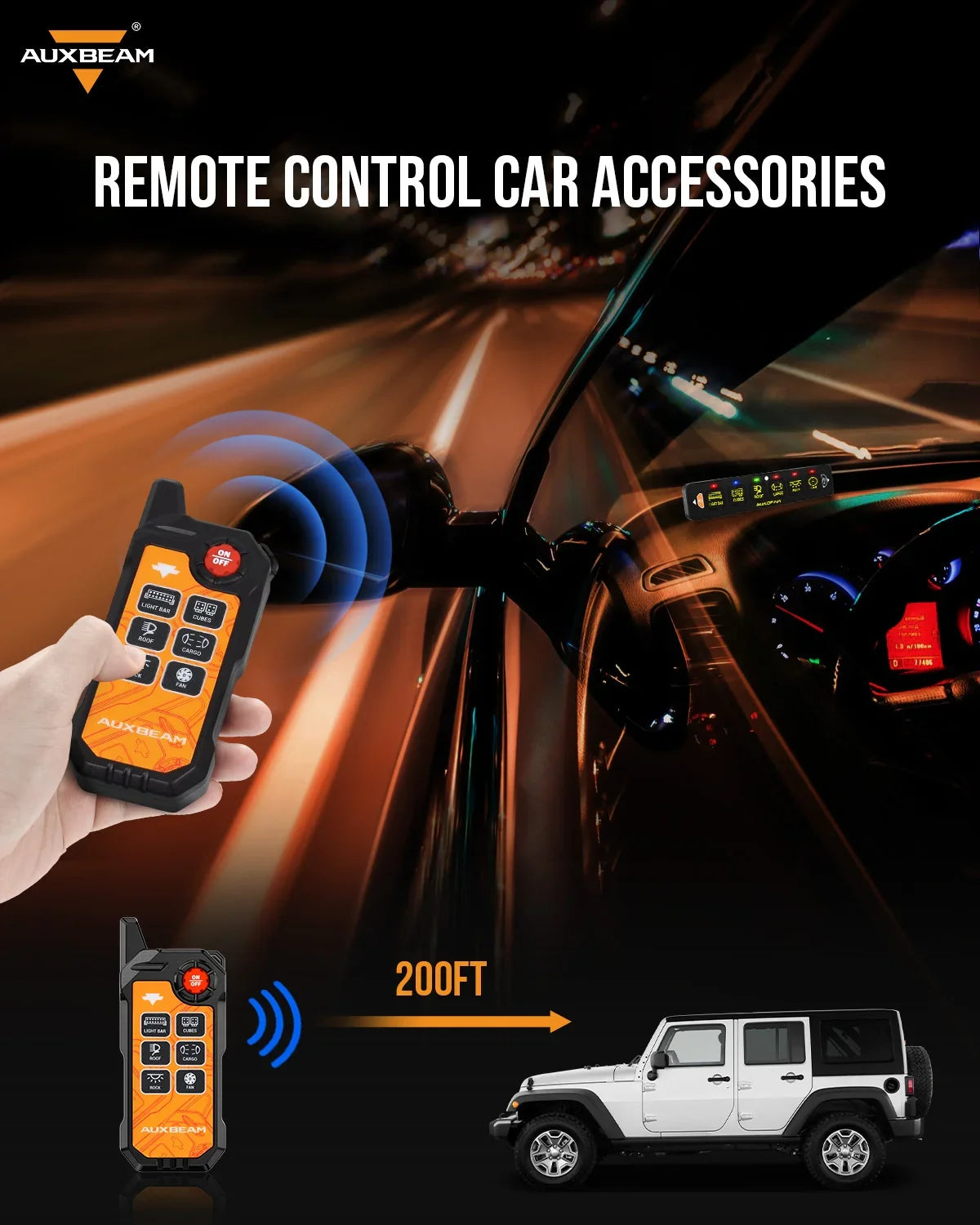 6 Gang Wireless Remote Control Only for AS-600 Switch Panel — 1 PCS - Image 4