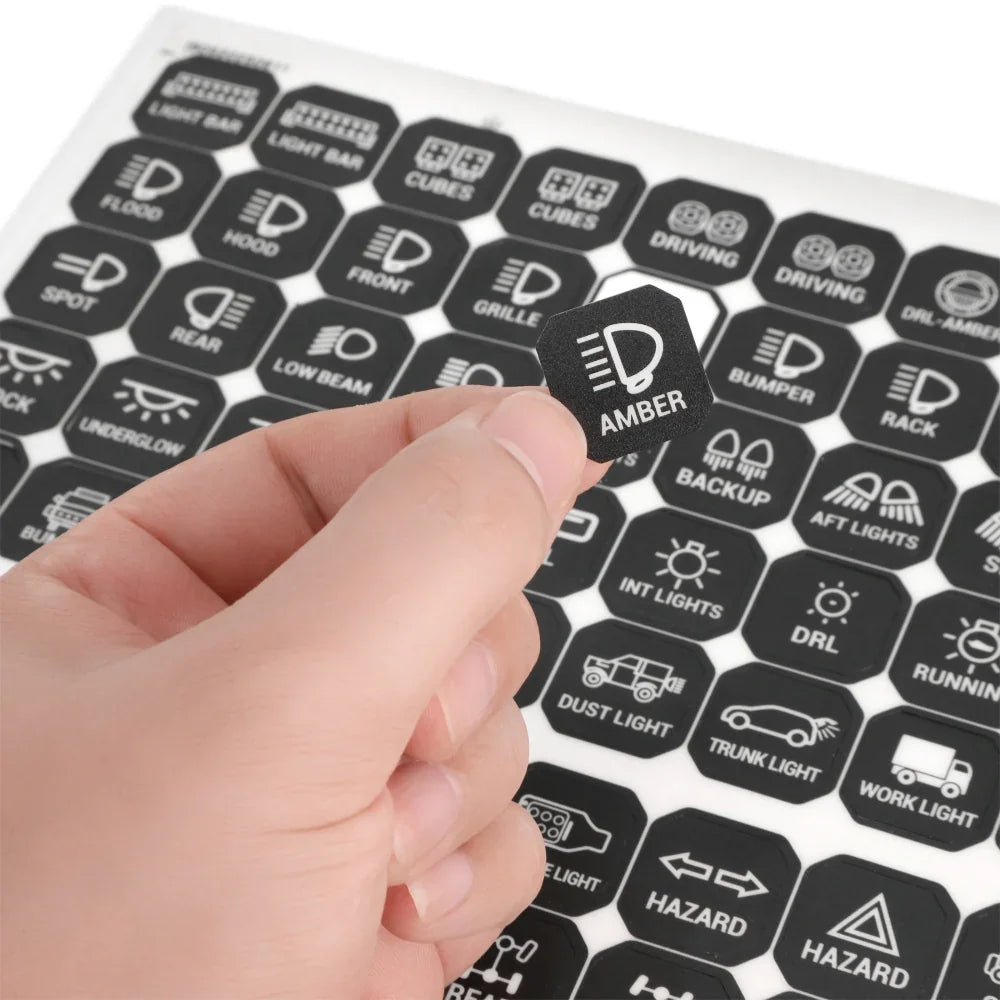 160 Universal Stickers for AS Series Switch Panel - Image 2