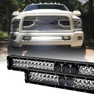 12"/22"/32"/42"/52" 5D-PRO Series LED Light Bar with 5D Projectors For Dodge Ram 2500 — 12"