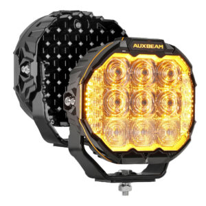 Pre-order MASTER-T Series 7" Combo Beam Off-Road Lights with Dynamic Start-Up Amber Backlight