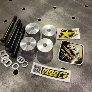MBD4x4 30 mm rear spring / crossmember drop spacers for Audi Q7 2005–2015
