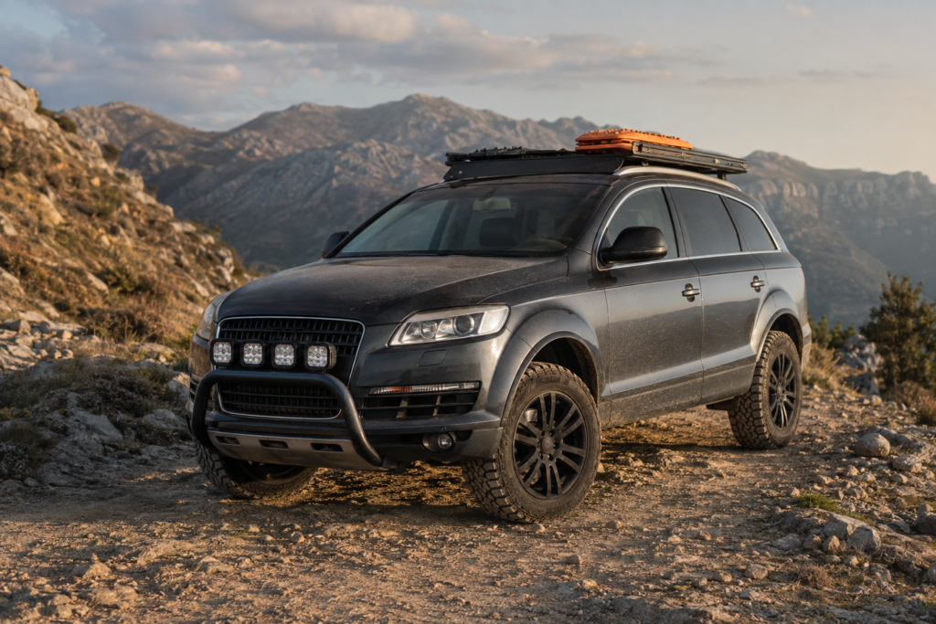 Audi Q7 overland build